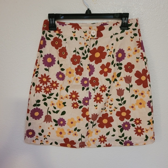 NWT Modcloth X Princess Highway Floral Skirt - Picture 3 of 3
